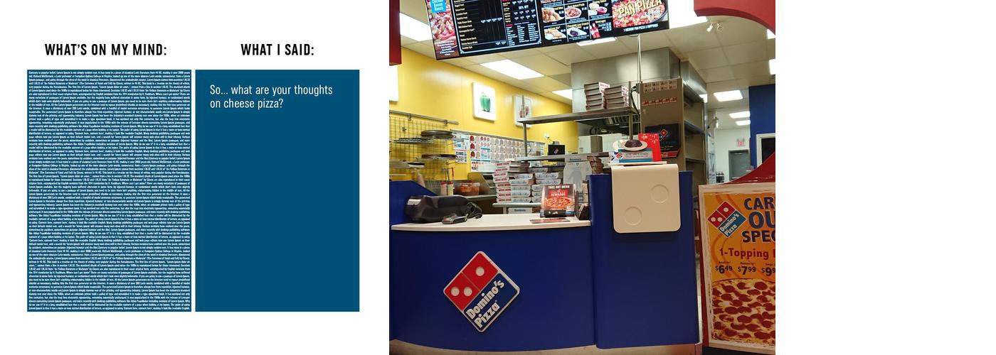 Domino's Pizza Menu