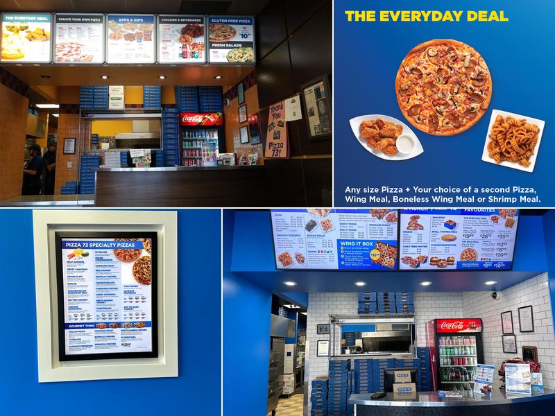 Pizza 73 Menu