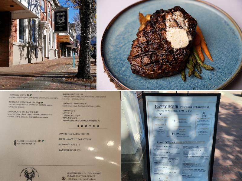 Phoenix Steakhouse Menu