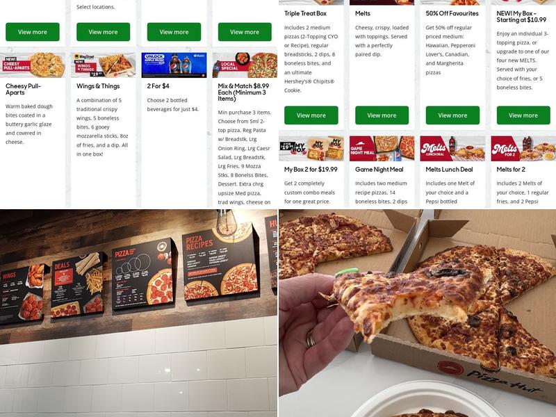 Pizza Hut Menu