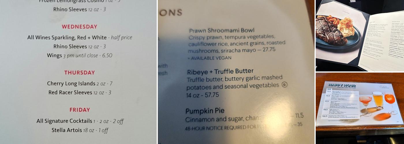 Earls Kitchen + Bar Menu