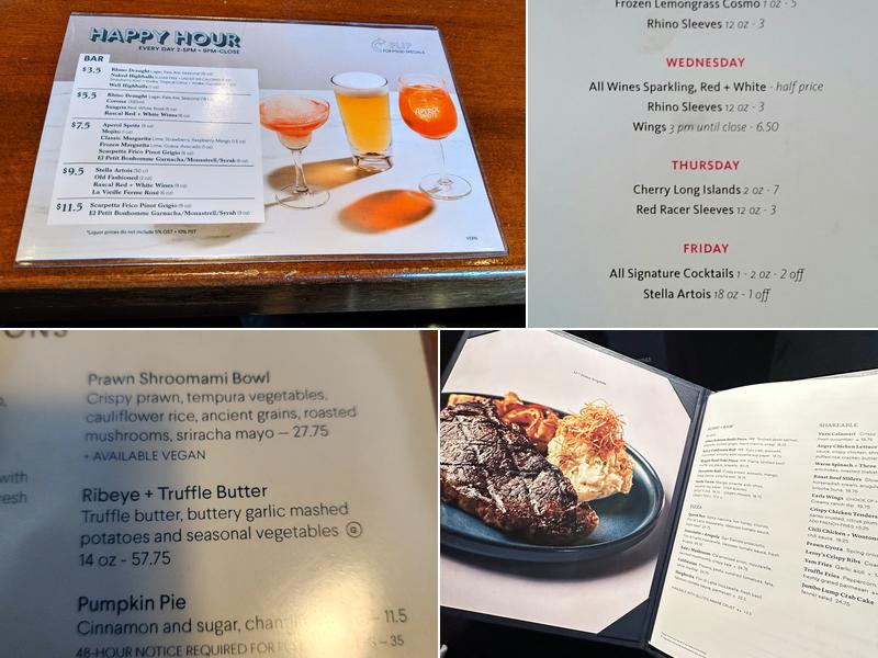 Earls Kitchen + Bar Menu