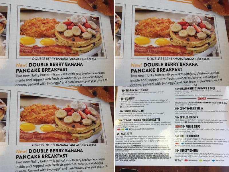 Denny's Restaurant Menu