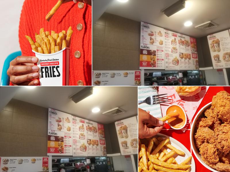 KFC Menu