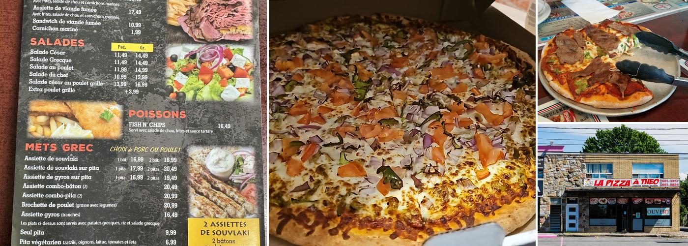 La Pizza à Théo Menu