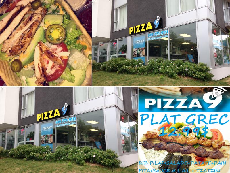 PIZZA 9 250 Bd Maisonneuve #101, Gatineau