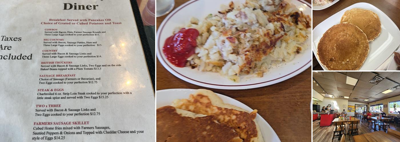 Coast & Country Catering and Diner Menu