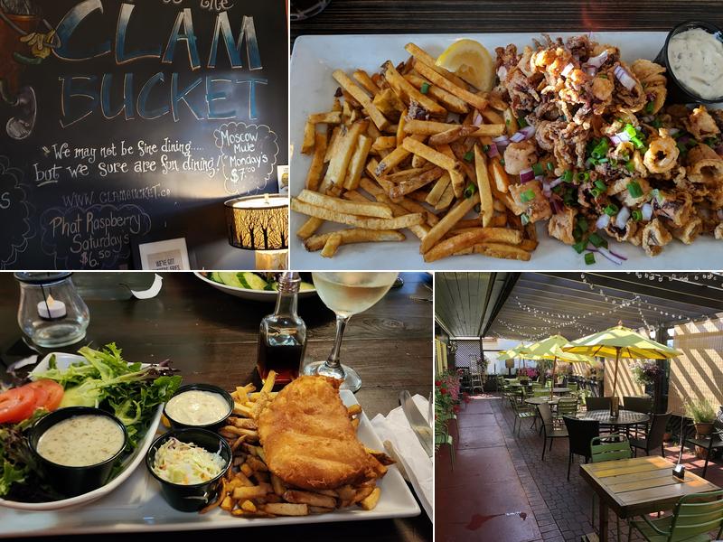 The Clam Bucket Menu