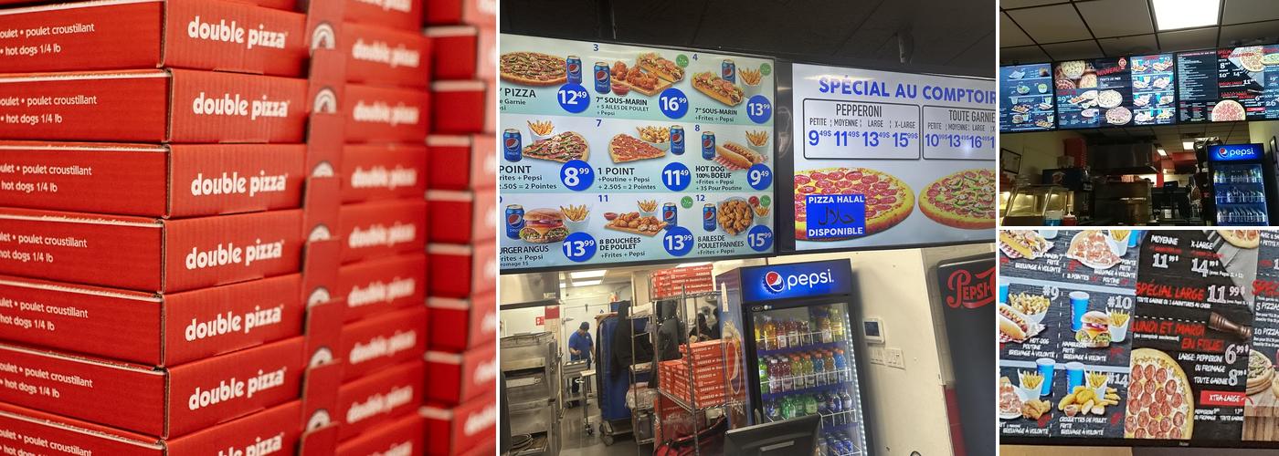 Double Pizza Menu