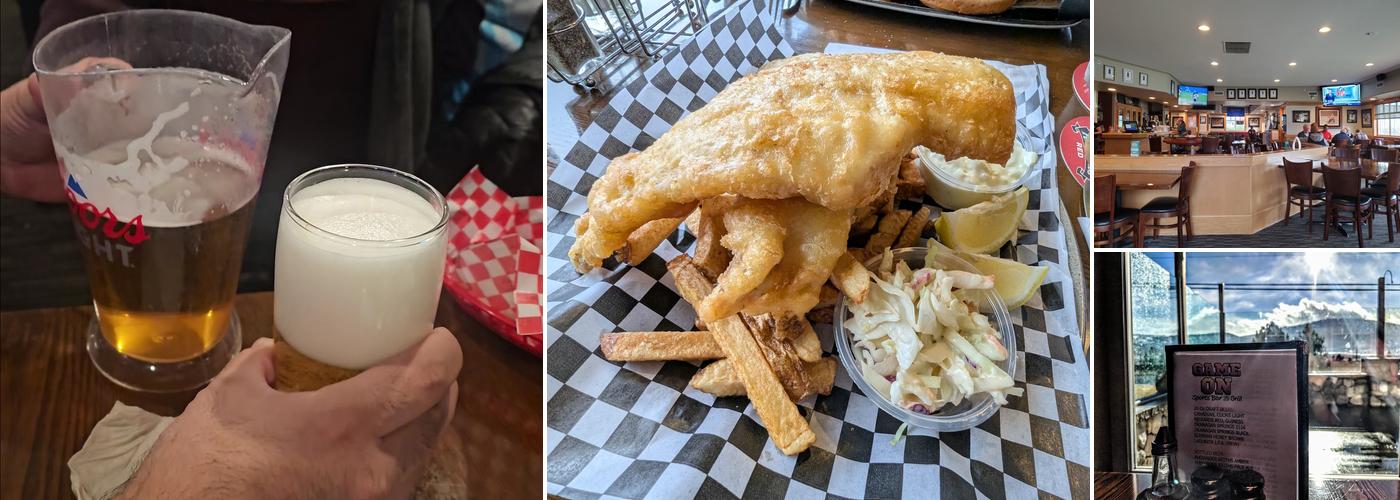 Game On Sports Bar And Grill Menu