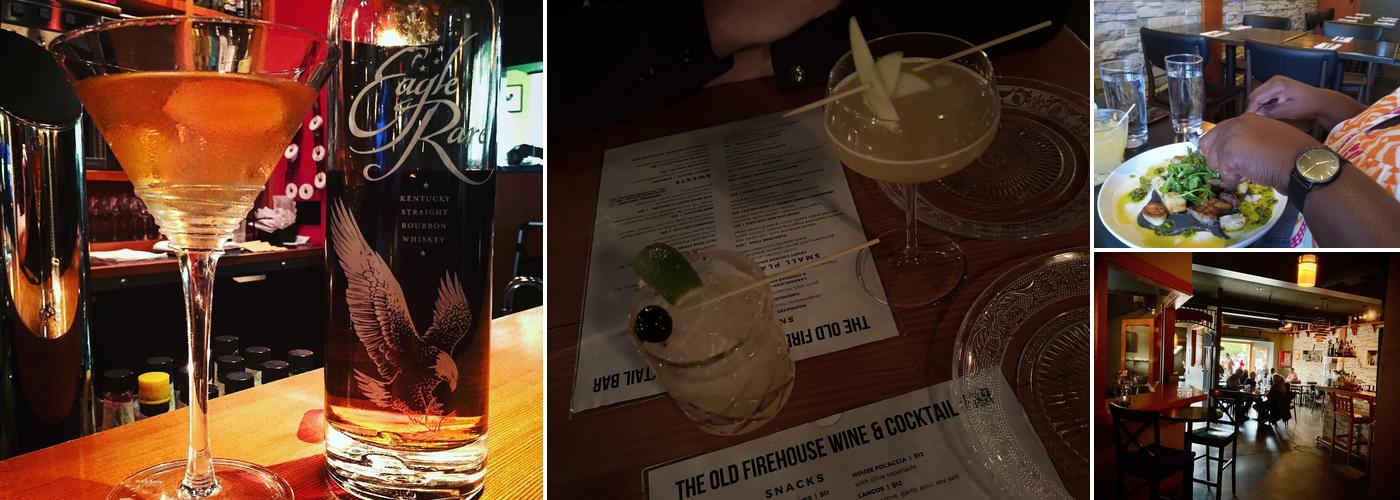 The Old Firehouse Wine & Cocktail Bar Menu