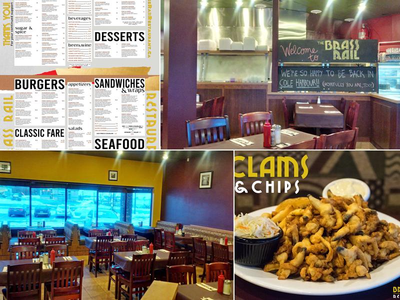 Brass Rail Restaurant Menu