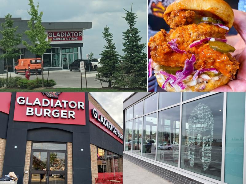Gladiator Burger & Steak 6039 Erin Mills Pkwy, Mississauga