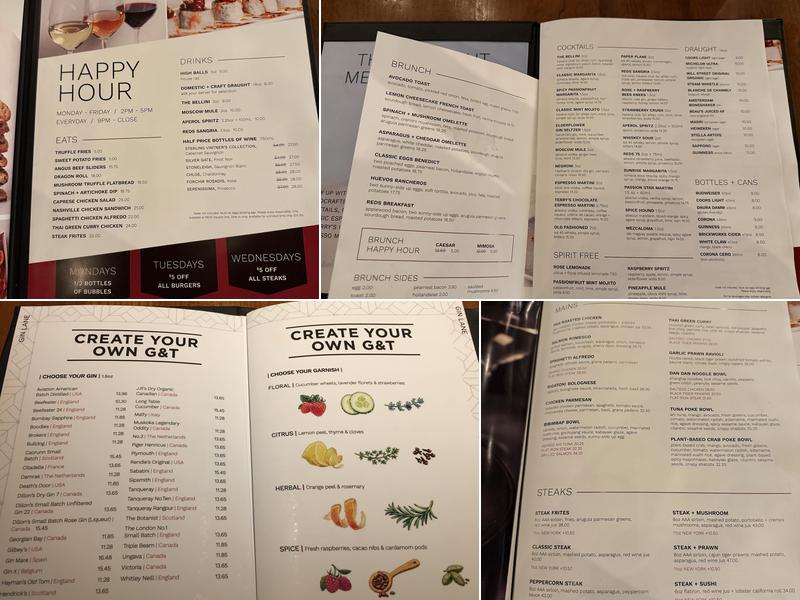 Reds Square One Menu