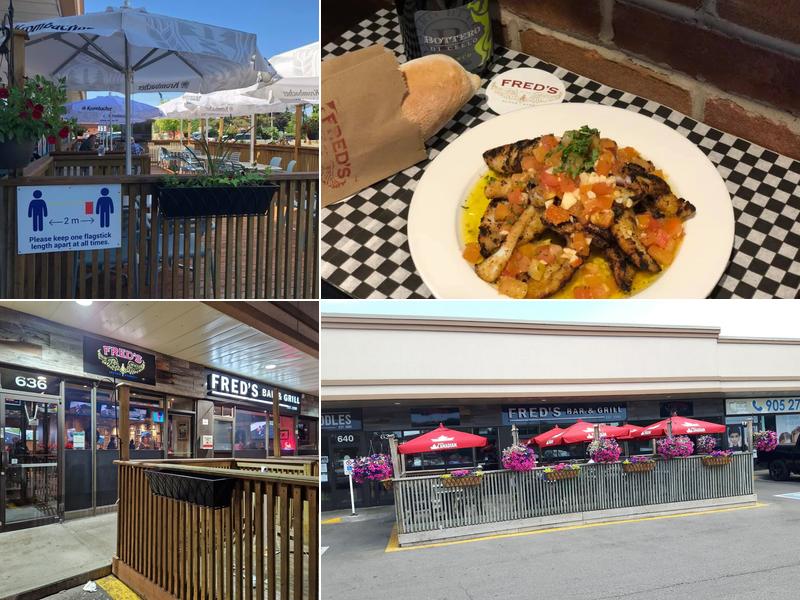 Fred's Bar and Grill 636 Bloor St, Mississauga