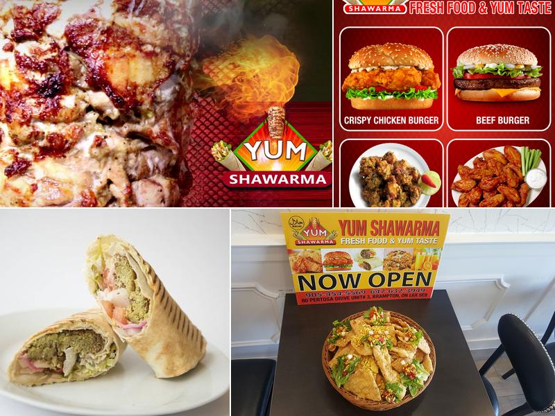 Yum Shawarma (HALAL) Menu