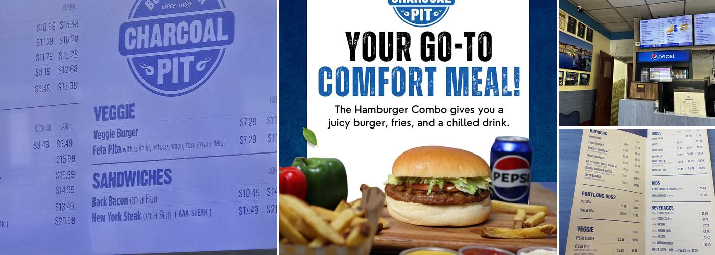Charcoal Pit Menu