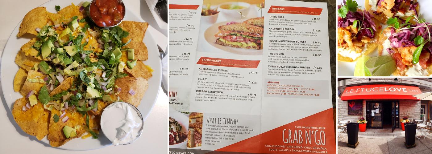Lettuce Love Café Menu