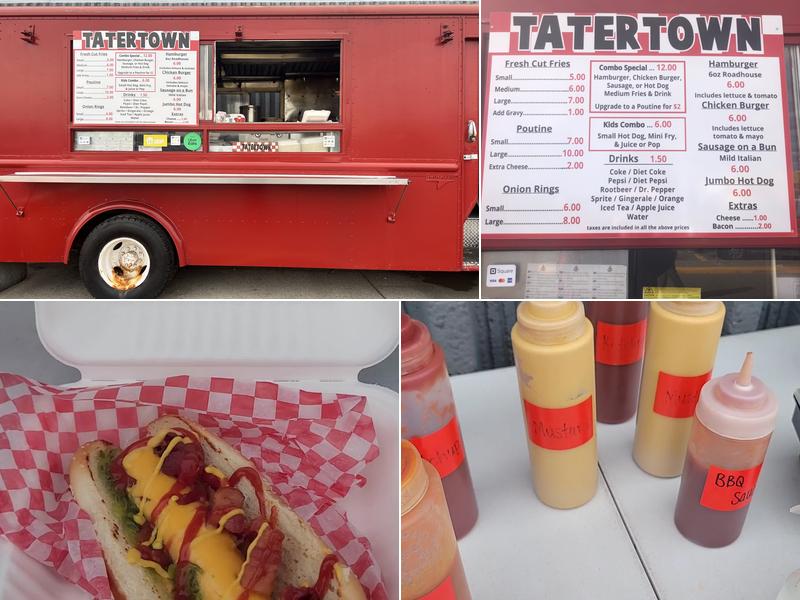 Tatertown Menu