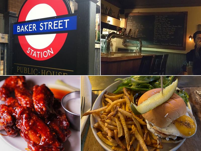 Baker Street Station Menu