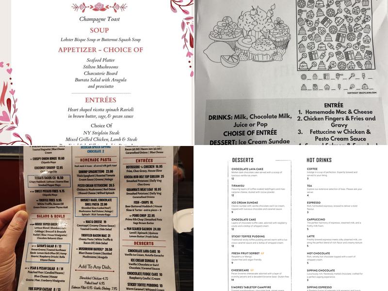 York Rd Kitchen Menu