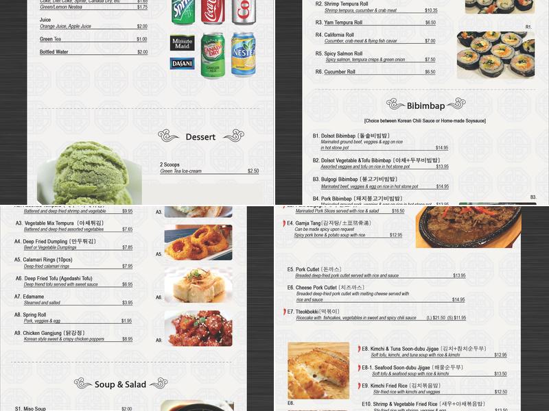 Soora Menu