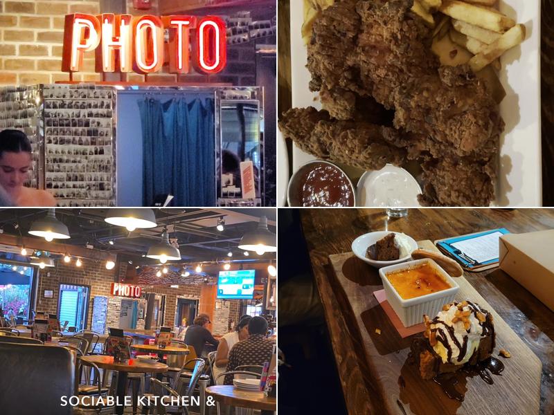 Sociable Kitchen + Tavern Menu