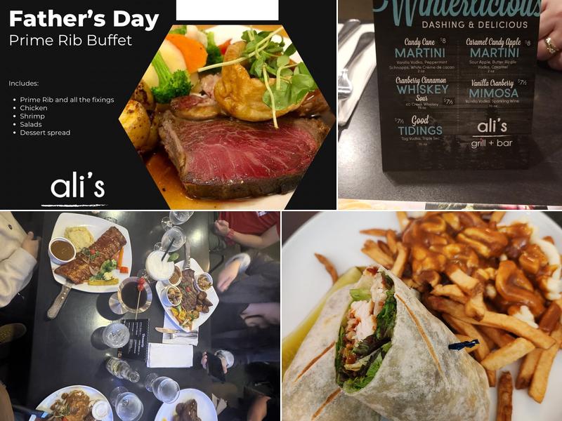 Ali's Grill and Bar Menu