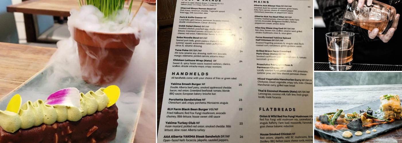 Yakima Social Kitchen + Bar Menu