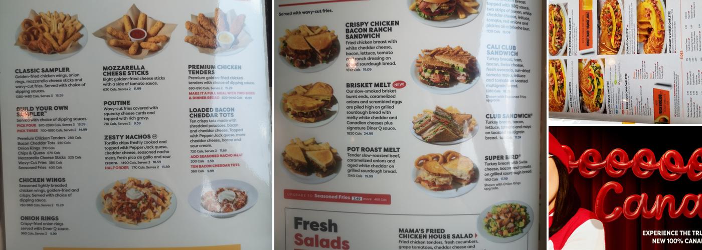 Denny's Menu
