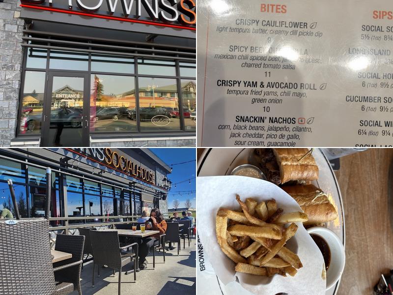 Browns Socialhouse Menu