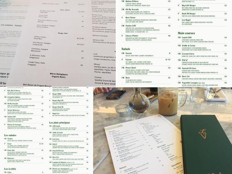 LOV Menu