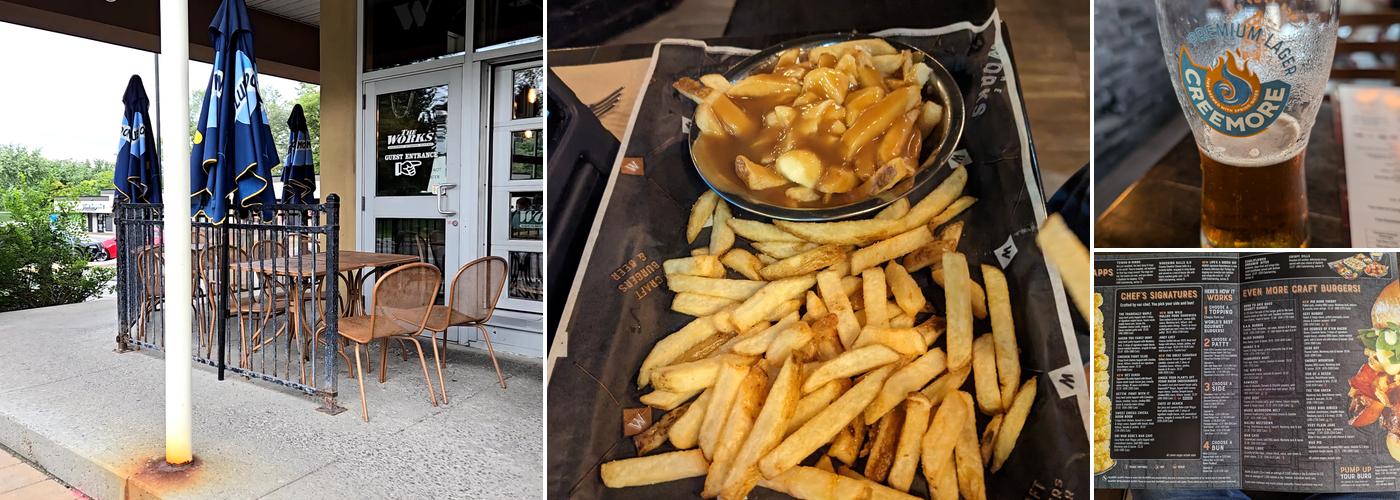 The WORKS Craft Burgers & Beer Menu