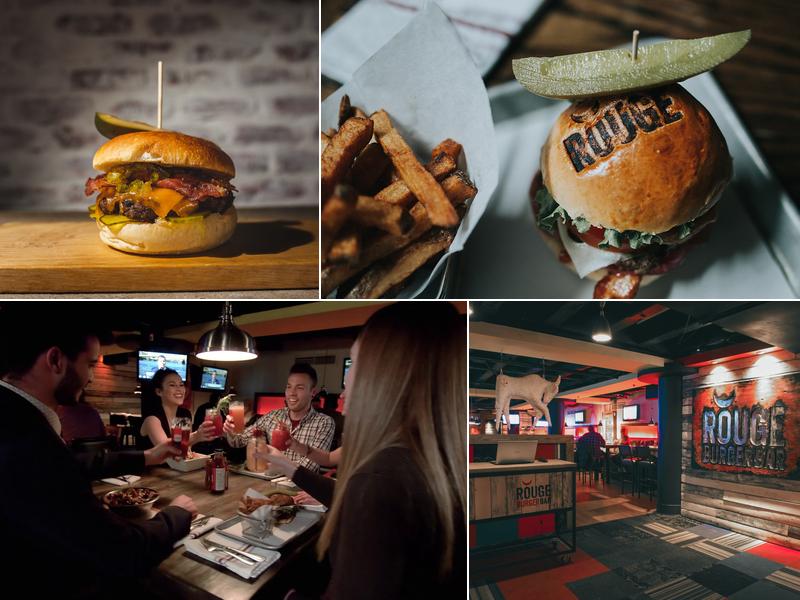 Restaurant Rouge Burger Bar Menu