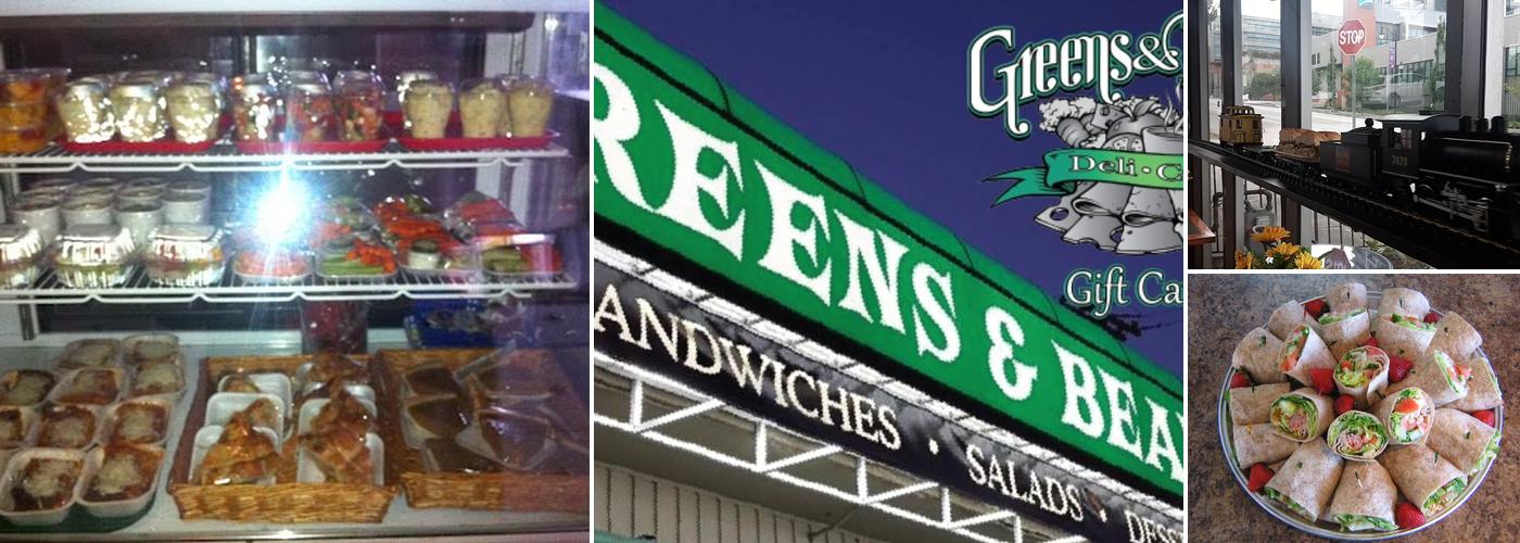 Greens & Beans Deli Inc. Menu