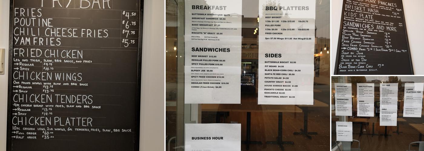 Highlight by Re-Up BBQ Menu