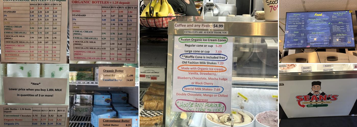 Old Farmhouse Kitchen Menu