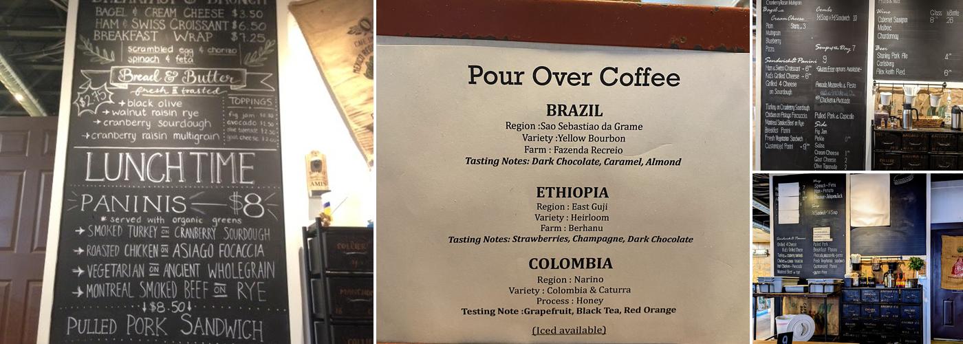 Gratia Bakery & Café Menu