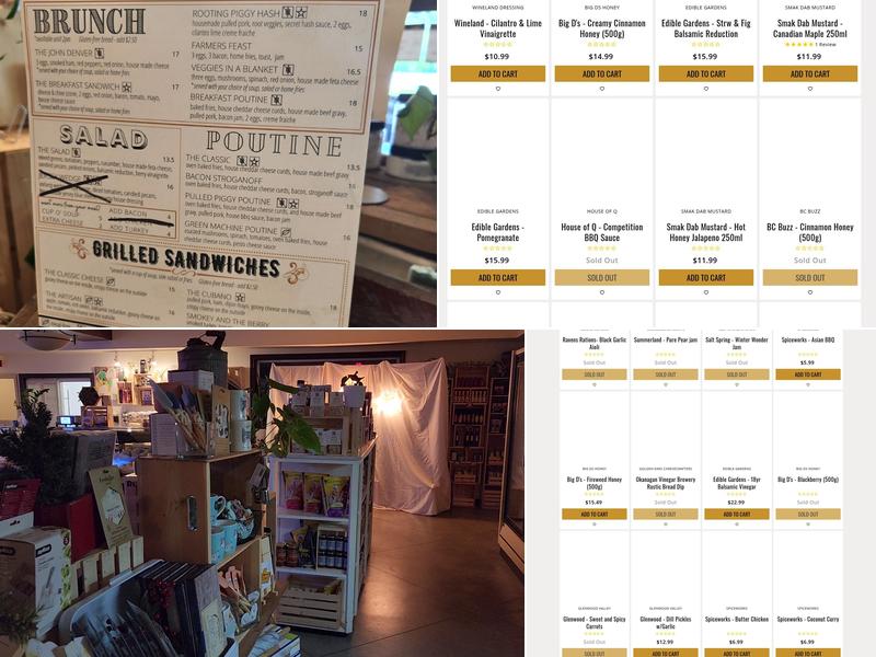 Golden Ears Cheesecrafters Menu