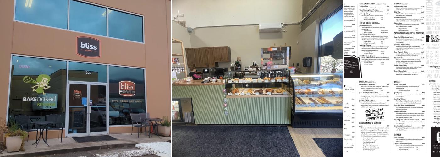 Bliss Bakery - Kitchen Menu