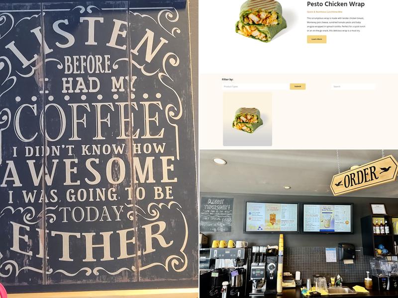 Blenz Coffee Menu
