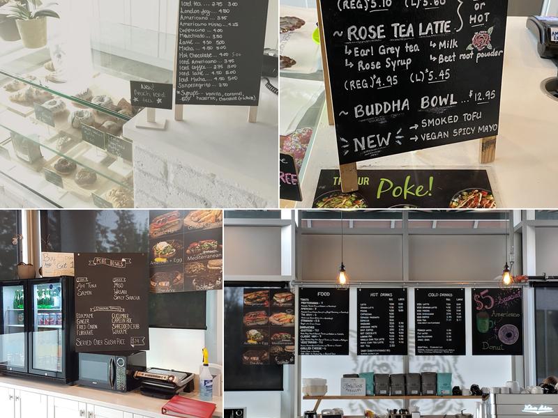 Black Tiger Coffee Co. Menu