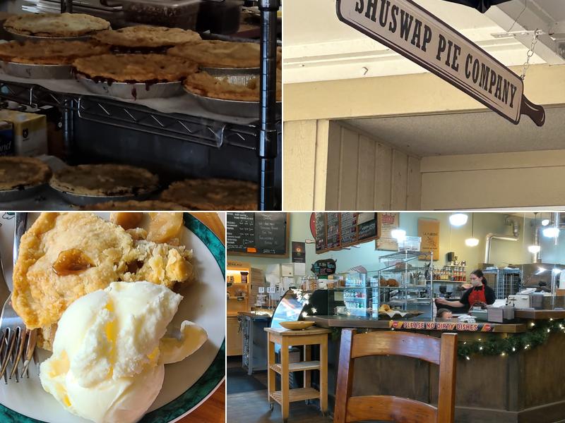 Shuswap Pie Company Menu