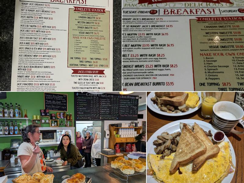 Hungry Jacks Cafe Menu