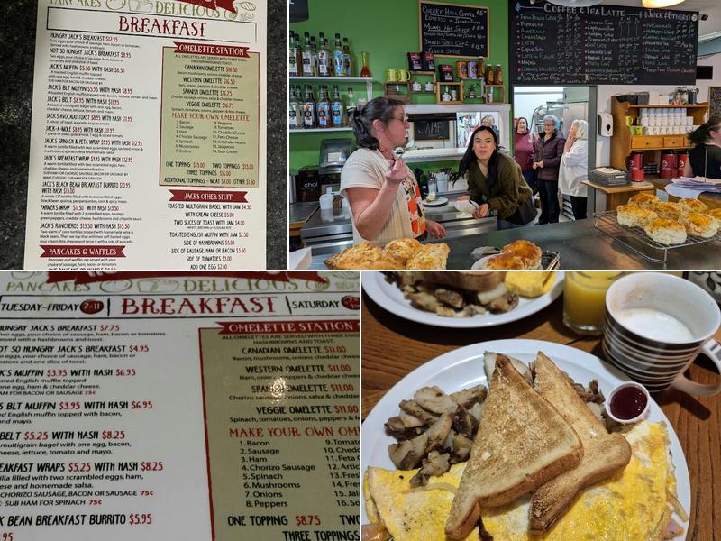 Hungry Jacks Cafe Menu