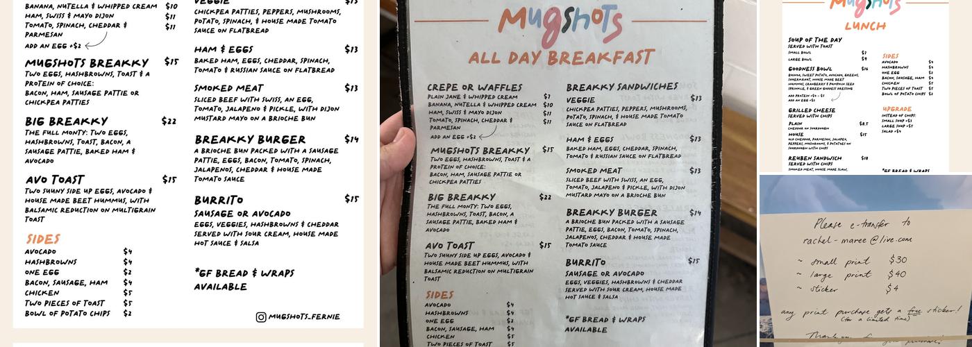 Mugshots Menu