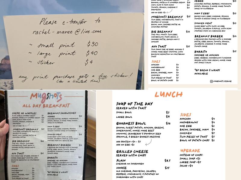 Mugshots Menu
