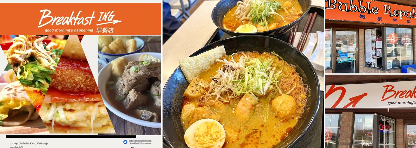 Breakfast ING Restaurant Menu