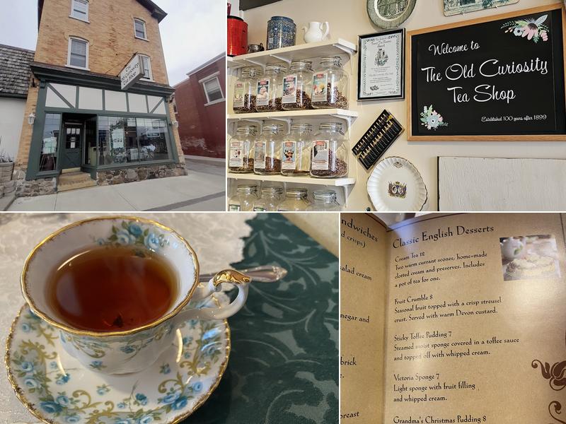 The Old Curiosity Tea Shop Menu