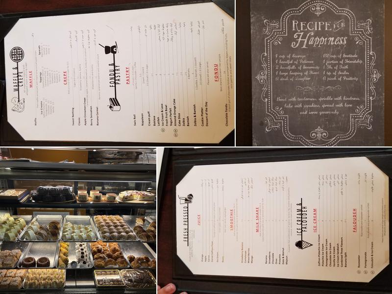 BB Cafe- Richmond Hill Menu